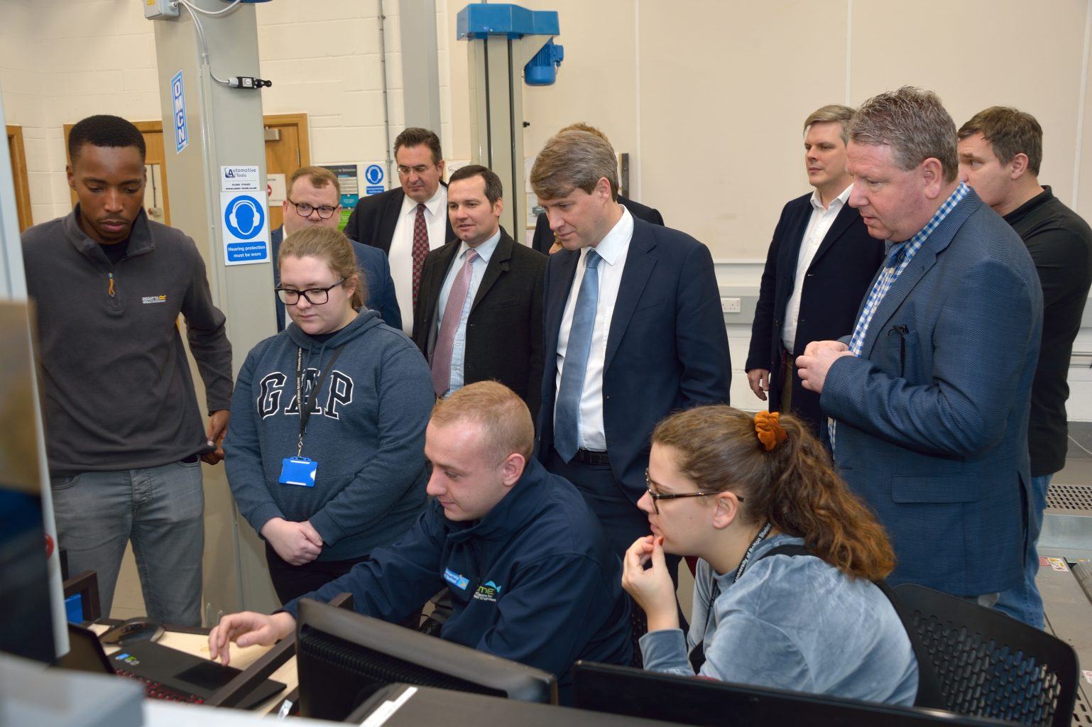 The Minister Of State For Universities, Science, Research & Innovation Visits The University of Bolton