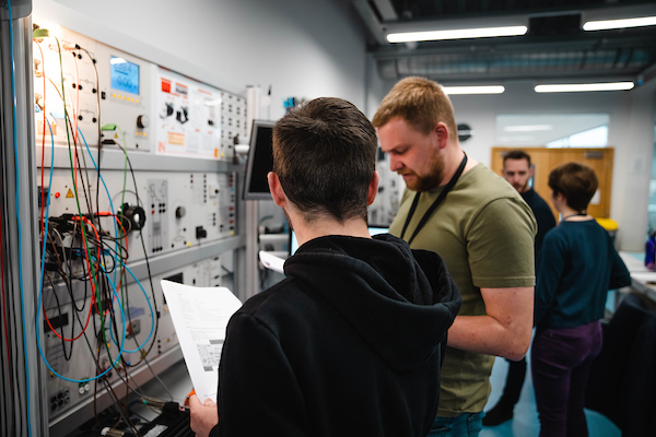 Electronic Engineering Students at Bolton