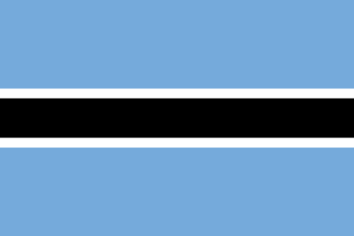 botswana flag small
