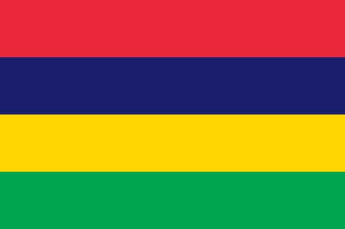 mauritius flag small