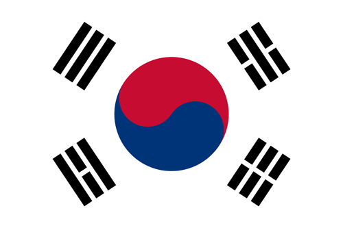south korea flag small