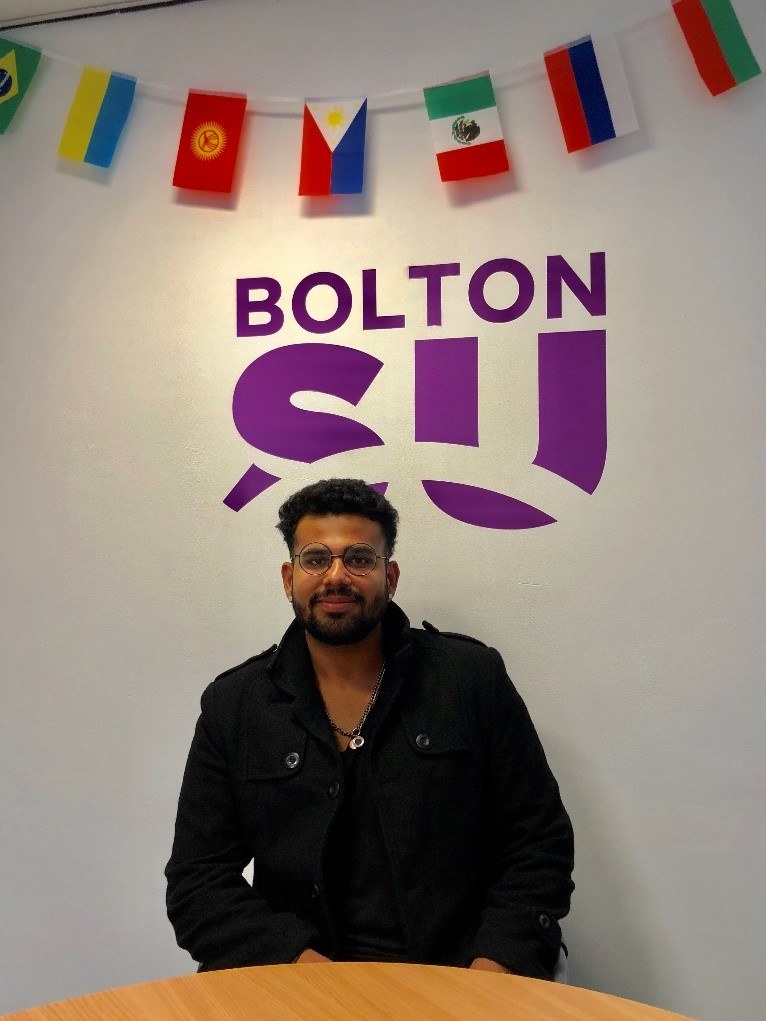 Ansh Sachdeva President of the Students Union University of Bolton