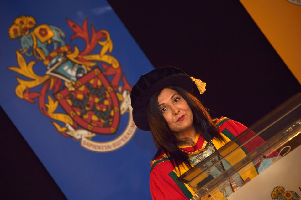 Bolton South-east MP Yasmin Qureshi receives Honorary Doctorate from University