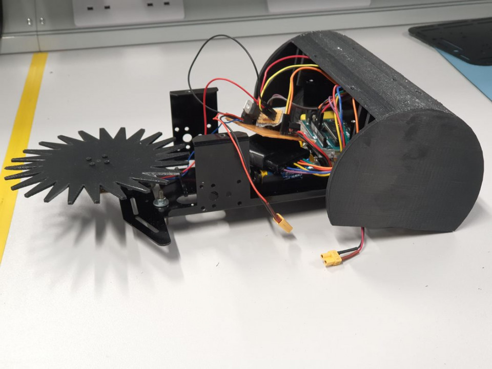 University of Bolton engineering students design the ultimate fighting robot