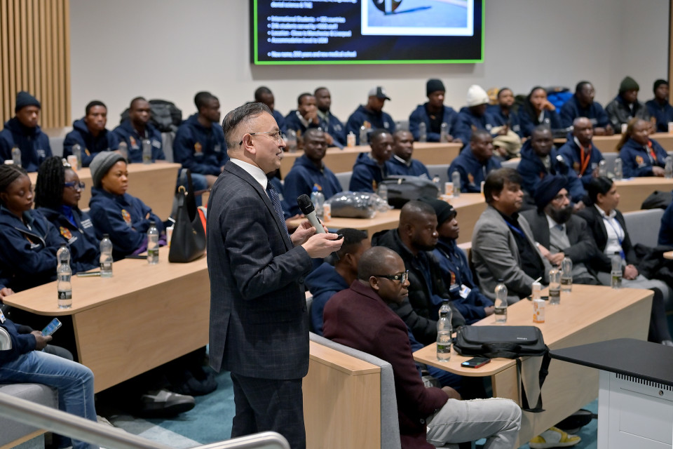 Ebonyi State Nigeria postgraduate scholarship students tour University of Greater Manchester’s £40m School of Medicine