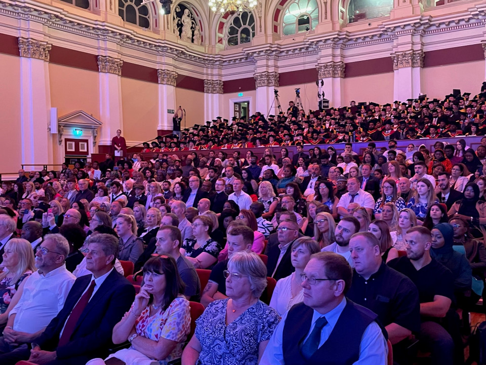 Granada Reports journalist Elaine Willcox receives honorary degree from University of Bolton